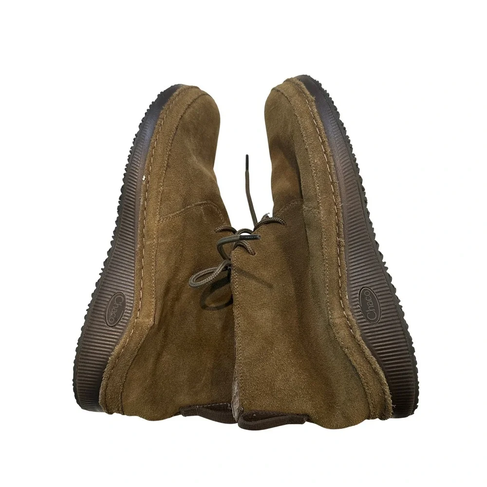 Chaco Montrose Chukka Boots Mens Brown Suede Lace Up Desert‎ Boots J105389